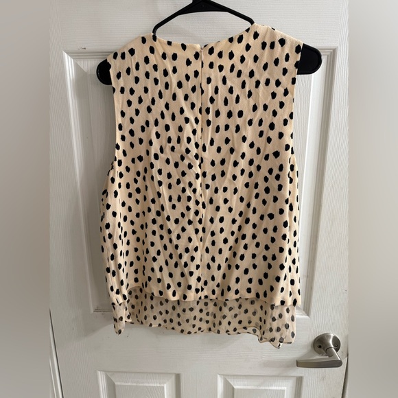 Kate Spade Pink and Black Sleeveless Blouse - Picture 2 of 10